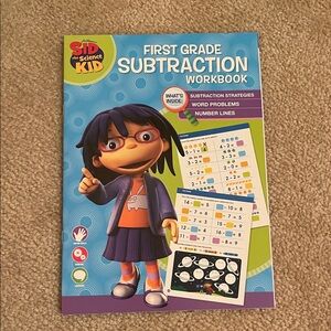 First Grade Subtraction Workbook